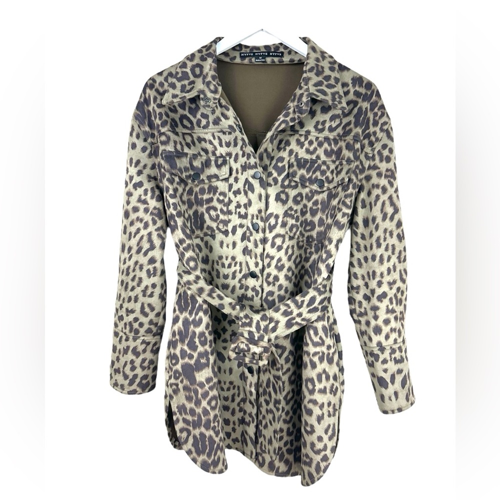 HYFVE HYFVE HYFVE Leopard Long Jacket